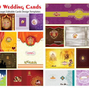 PSD Wedding cards